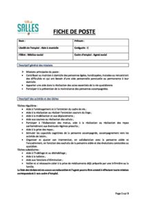 Fiche De Poste Aide Domicile 2 Ville De Salles fiche-de-poste-aide-domicile-2-ville-de-salles